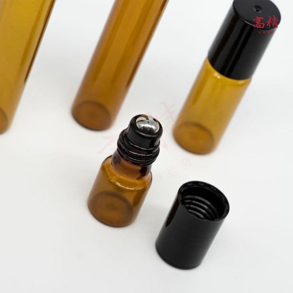 精油滾珠瓶 精油瓶   鋼珠瓶 走珠瓶 金蓋 黑蓋 鋁合金分裝瓶精油開瓶器 滾珠瓶開瓶器-細節圖4
