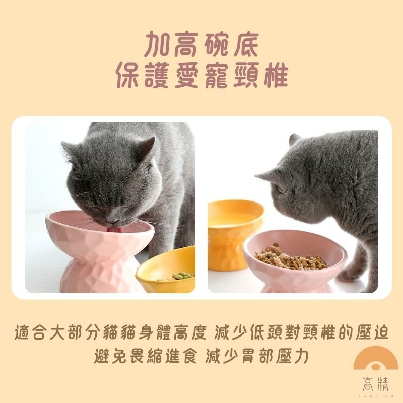 寵物碗 寵物陶瓷碗 貓碗 寵物斜口碗 陶瓷碗 護頸寵物碗 斜口寵物碗 寵物碗架 狗碗 猫碗-細節圖4