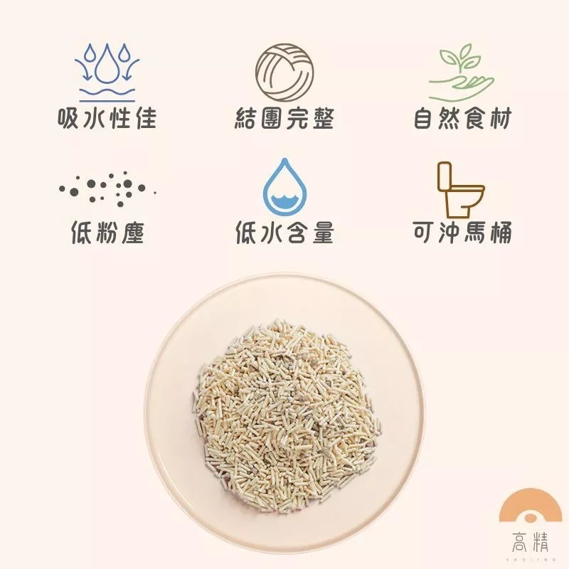 貓砂 豆腐砂 6L 2kg 豆腐貓砂  豆腐貓砂 豆腐砂 豆腐 貓沙 礦砂 松木貓砂 木屑砂 松木砂 松木砂-細節圖4
