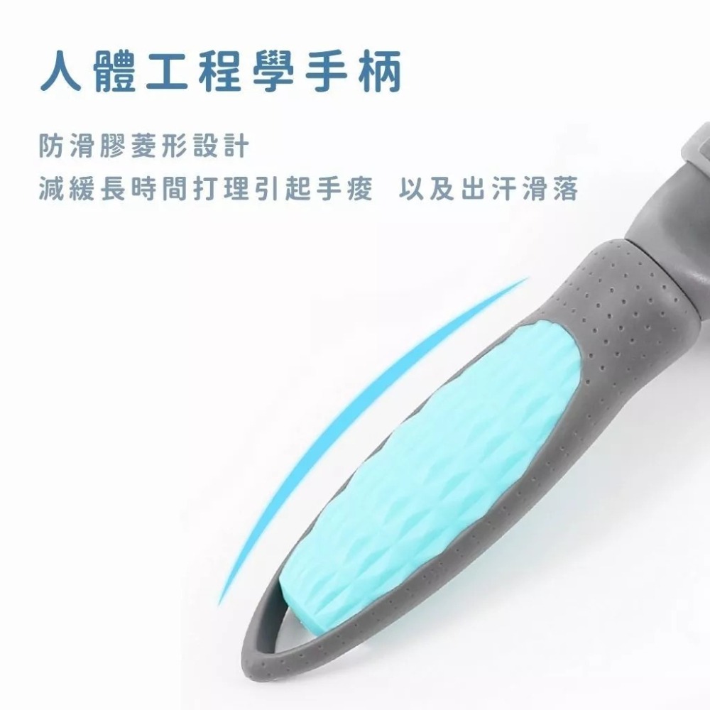 寵物梳子 寵物除毛梳 寵物梳 廢毛梳 梳毛刷 貓梳 不鏽鋼針梳 一鍵除毛梳-細節圖4