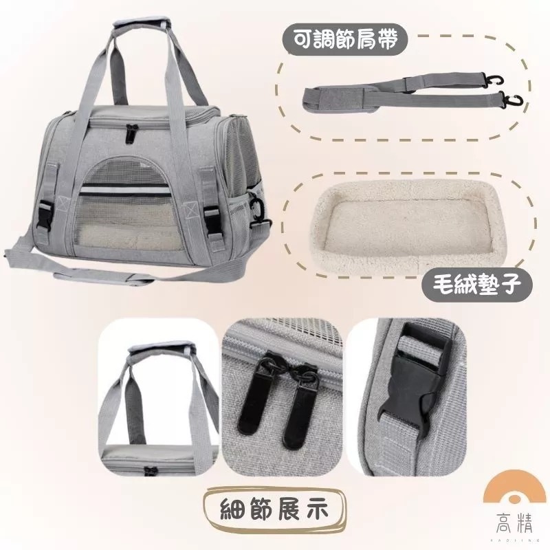 台灣現貨 寵物包 寵物外出包 寵物外出袋 寵物外出籠 貓咪外出包 寵物旅行袋 寵物用品 貓咪背包 貓-細節圖3