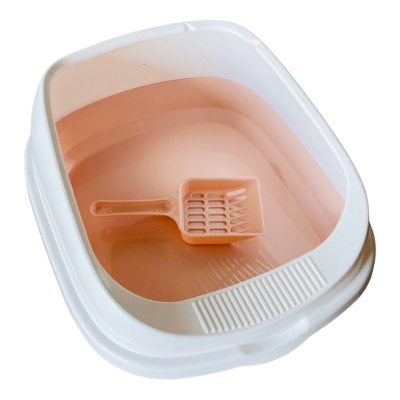 貓砂盆 半封閉式貓砂盆 封閉式貓砂盆 貓砂 防噴濺貓砂盆 貓便盆 貓廁所 加高貓砂盆-規格圖4