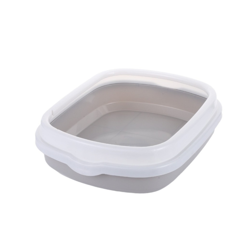 貓砂盆 半封閉式貓砂盆 封閉式貓砂盆 貓砂 防噴濺貓砂盆 貓便盆 貓廁所 加高貓砂盆-規格圖4