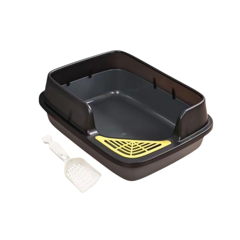 貓砂盆 半封閉式貓砂盆 封閉式貓砂盆 貓砂 防噴濺貓砂盆 貓便盆 貓廁所 加高貓砂盆-規格圖4