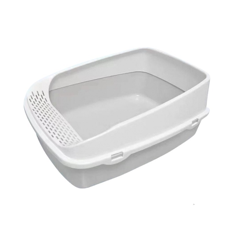 貓砂盆 半封閉式貓砂盆 封閉式貓砂盆 貓砂 防噴濺貓砂盆 貓便盆 貓廁所 加高貓砂盆-規格圖4