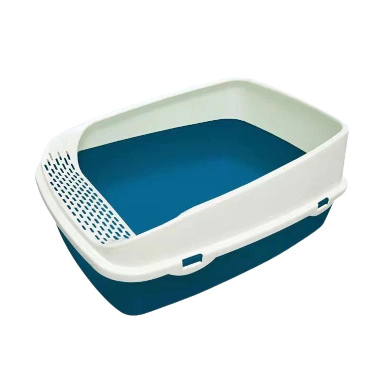 貓砂盆 半封閉式貓砂盆 封閉式貓砂盆 貓砂 防噴濺貓砂盆 貓便盆 貓廁所 加高貓砂盆-規格圖4