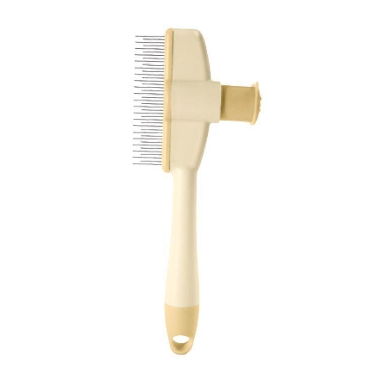 寵物一鍵除毛梳 寵物針梳 寵物梳子 不鏽鋼針梳 貓梳子 狗梳 寵物理毛 寵物梳毛器-規格圖5