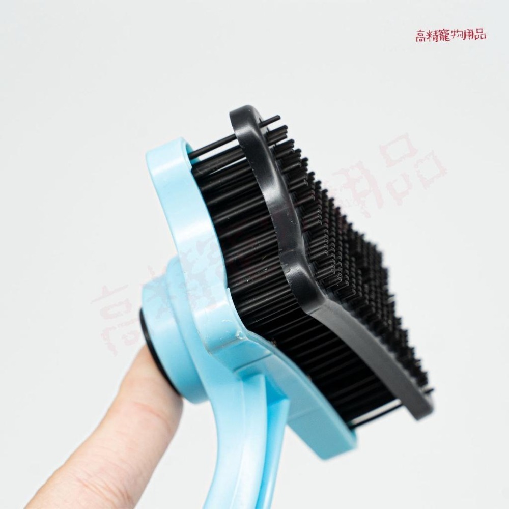 寵物一鍵除毛梳 寵物針梳 寵物梳子 不鏽鋼針梳 貓梳子 狗梳 寵物理毛 寵物梳毛器-細節圖6