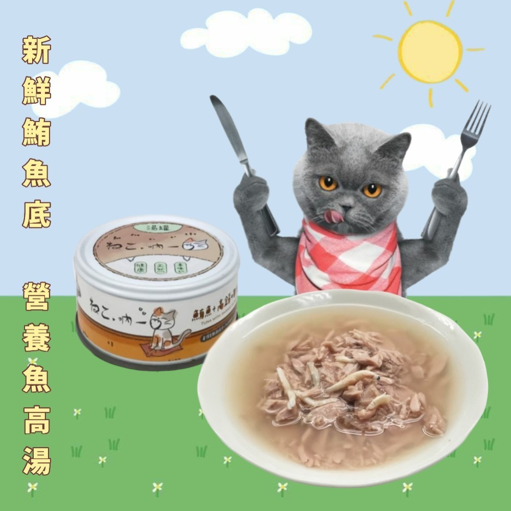 吶一口貓湯罐 貓罐頭 貓咪零食 吶一口泥罐 吶一口貓鮮肉罐 貓咪食品 主食泥罐 主食罐 貓罐 貓罐頭 副食罐-細節圖2
