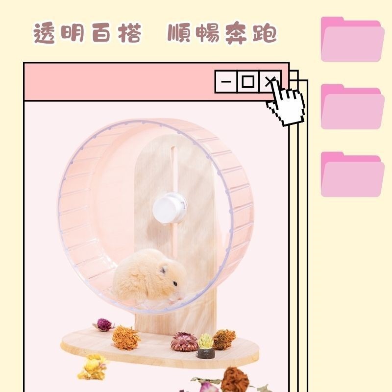 倉鼠靜音跑輪 老鼠滾輪 倉鼠跑輪 鼠滾輪倉鼠玩具 小動物滾輪 鼠跑輪 倉鼠滾輪 倉鼠用品-細節圖4