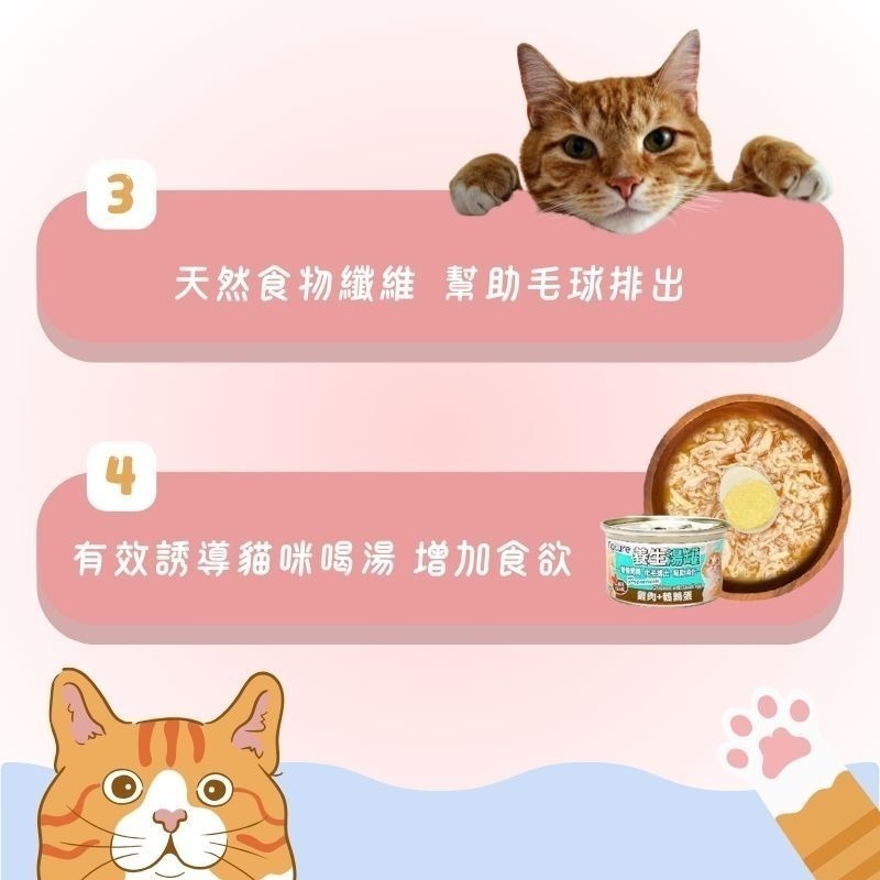 Nature養生湯罐 養生湯罐 貓罐頭 湯罐 副餐罐 80g 消臭化毛 貓罐 貓餐罐 湯罐-細節圖4