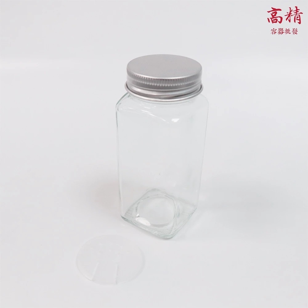 玻璃調味罐 香料罐 胡椒罐 廚房調味瓶 蝴蝶蓋調味瓶 調味瓶 木蓋調味瓶 調味瓶 調味盒 調味料罐 鋁蓋 木紋蓋 竹蓋-細節圖5