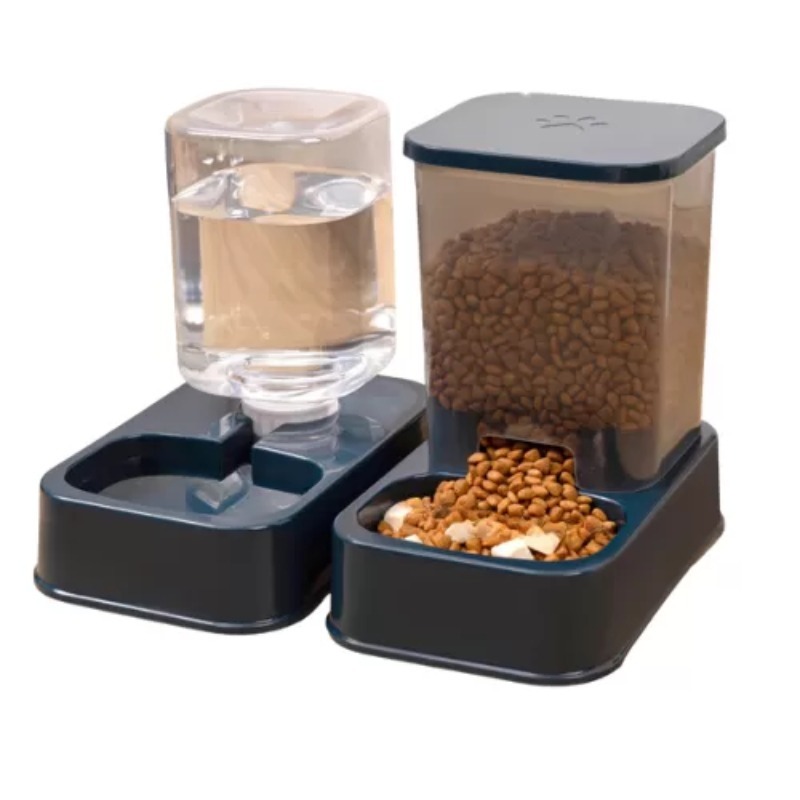 ｜流動餵食飲水套組 (深藍)