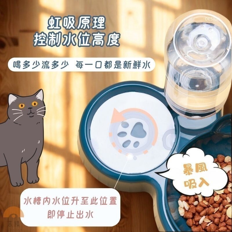 【限時購】護頸寵物碗 寵物飲水機 寵物餵食器 流動飲水器 寵物飲水器 自動餵食器 自動飲水機-細節圖3