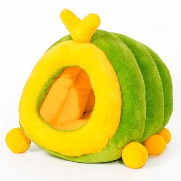 動物造型保暖被窩(大)綠毛毛蟲