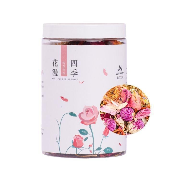 倉鼠除臭墊料 花草墊料 倉鼠乾花墊料 天然植物 乾燥花草 黃金鼠 金絲熊 倉鼠用品 造景用品 小寵用品-規格圖4