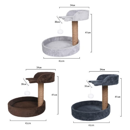 貓頭款貓爬架棕色