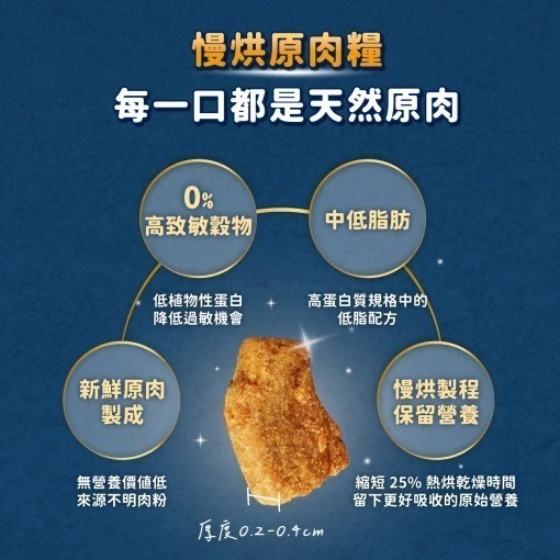 汪喵星球  鮮食  鮮蔬  慢烘鮮食蔬肉糧  蔬肉糧  慢烘糧  0.5lb  2.0lb  鮮蔬嫩雞、鮮蔬牛魚-細節圖5