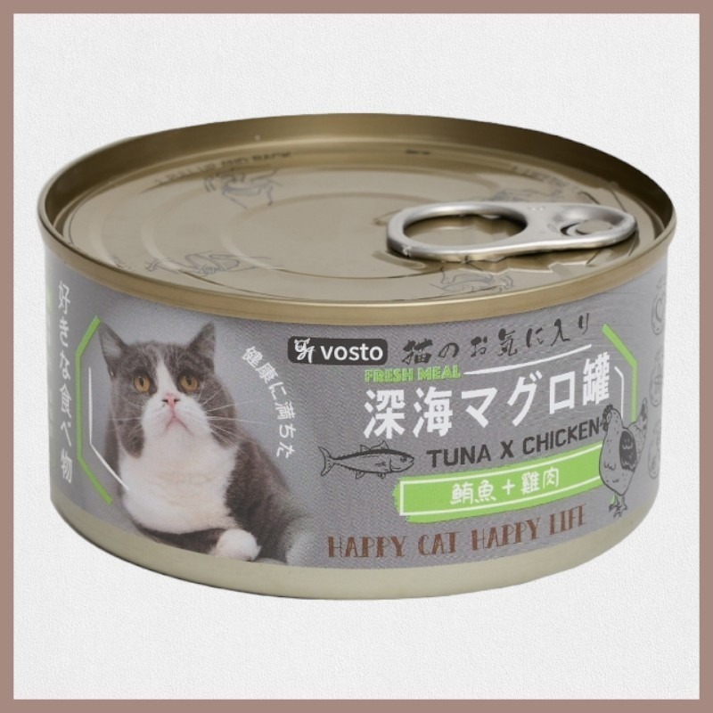 鮪魚+雞肉(170g)