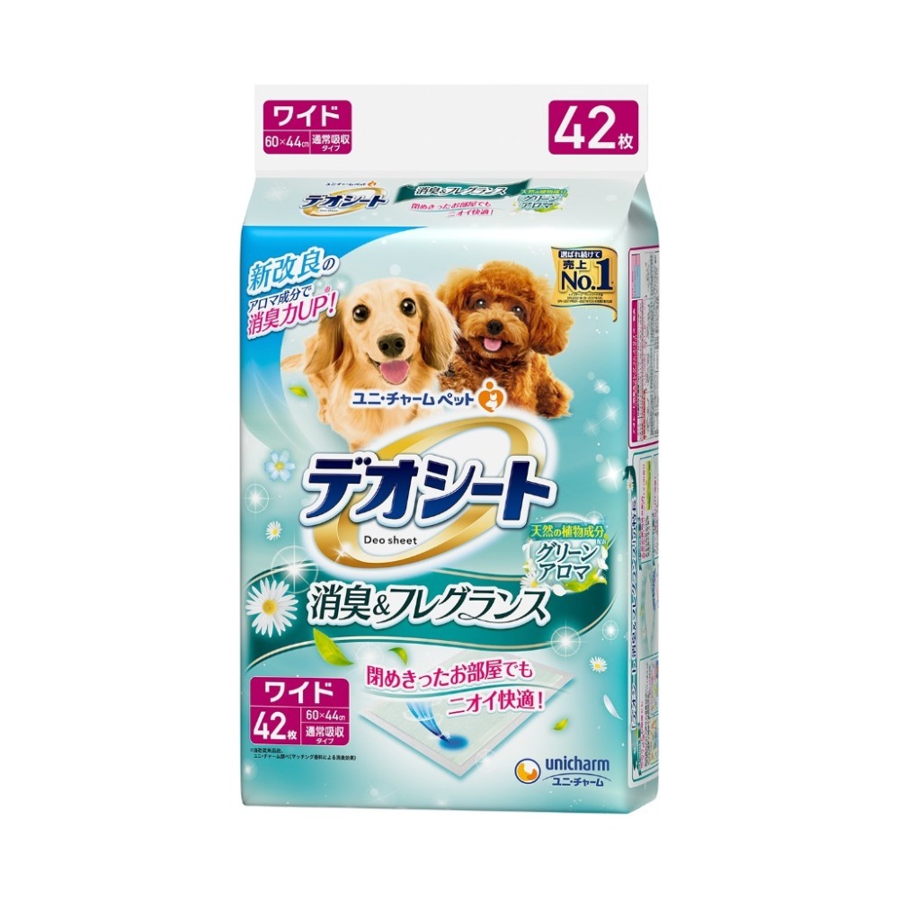 嬌聯 Unicharm 尿布墊 狗尿墊 尿布墊 超吸收狗尿墊 狗尿布墊 尿墊 寵物尿布墊 森林香 寵物尿墊-規格圖4