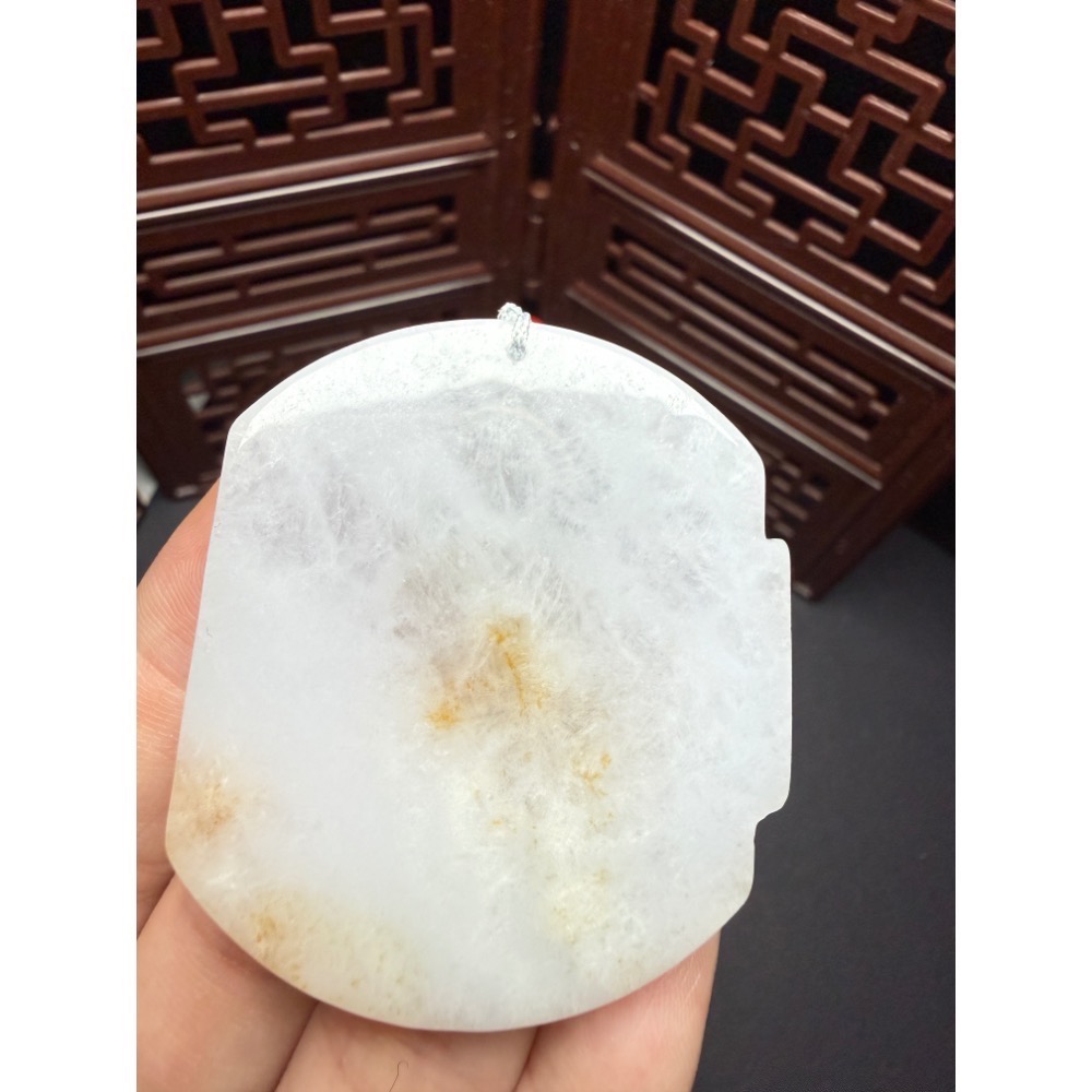 【玄沁｜初次相玉】佳偶天成｜天然翡翠龍鳳囍字對牌套組（一對販售）-細節圖5
