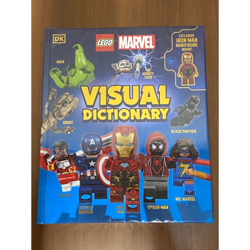 樂高 漫威視覺詞典 附鋼鐵人人偶 DK Lego Marvel Visual Dictionary