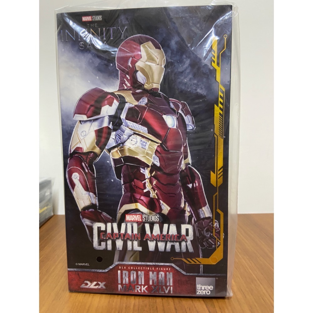 Threezero The Infinity Saga DLX鋼鐵人 Mark 46 馬克46-細節圖3