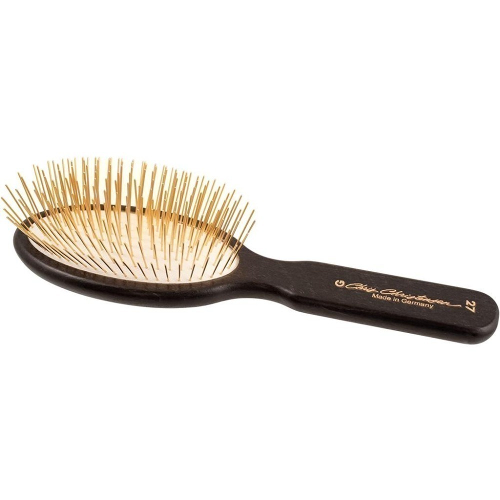 美國 克莉絲汀森 克莉思汀森  A020G/A027G/A035G 黃金圓柄梳 原創經典T型梳A416 克莉斯汀森-細節圖2