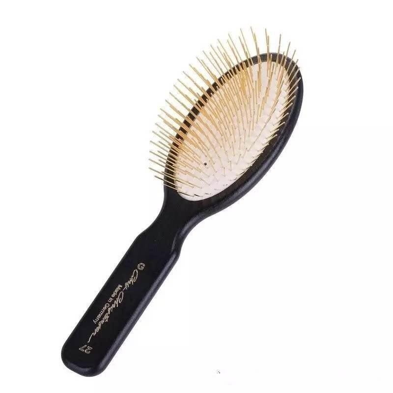 美國 克莉絲汀森 克莉思汀森  A020G/A027G/A035G 黃金圓柄梳 原創經典T型梳A416 克莉斯汀森-細節圖3