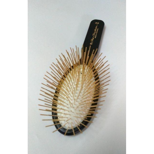 美國 克莉絲汀森 克莉思汀森  A020G/A027G/A035G 黃金圓柄梳 原創經典T型梳A416 克莉斯汀森-細節圖5
