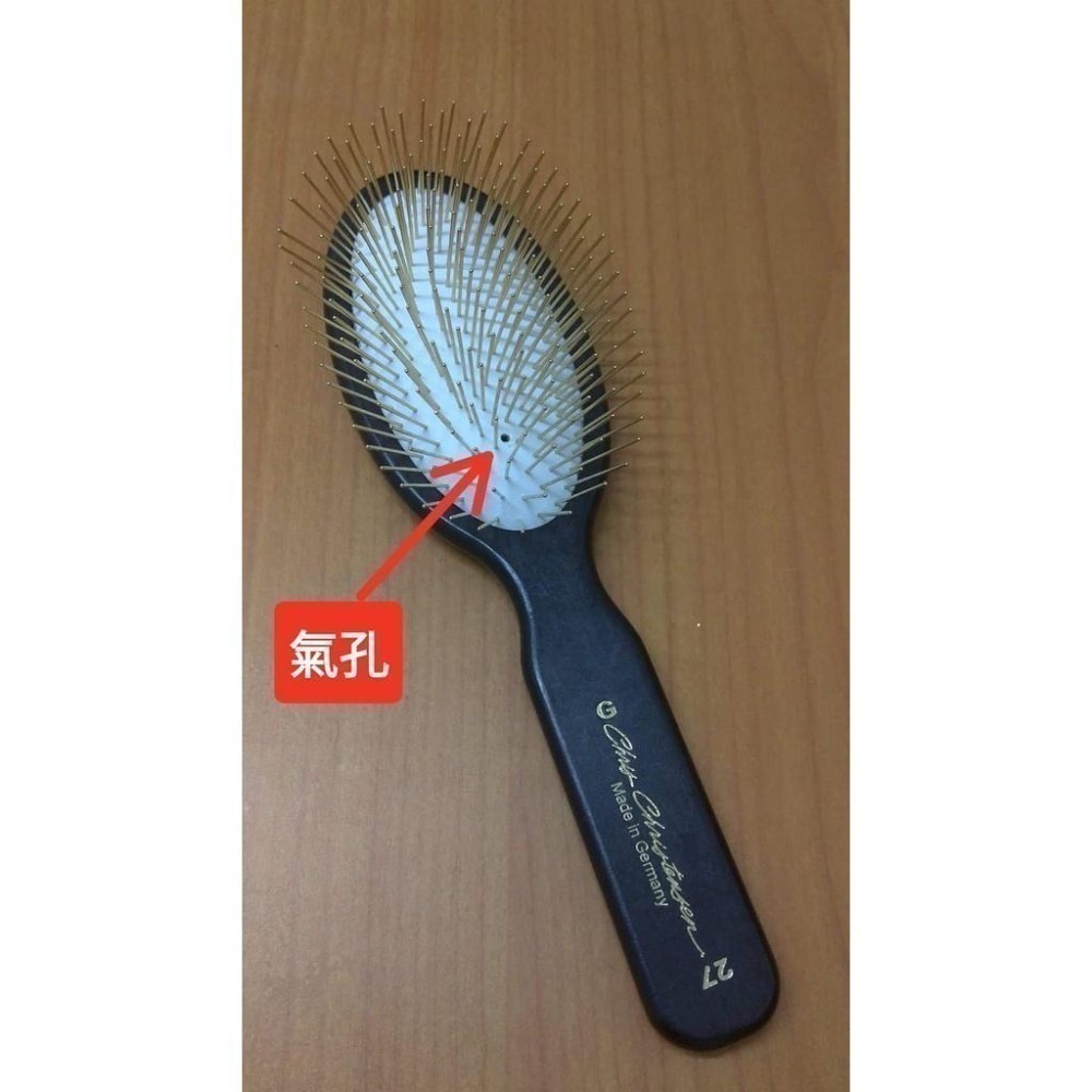 美國 克莉絲汀森 克莉思汀森  A020G/A027G/A035G 黃金圓柄梳 原創經典T型梳A416 克莉斯汀森-細節圖6