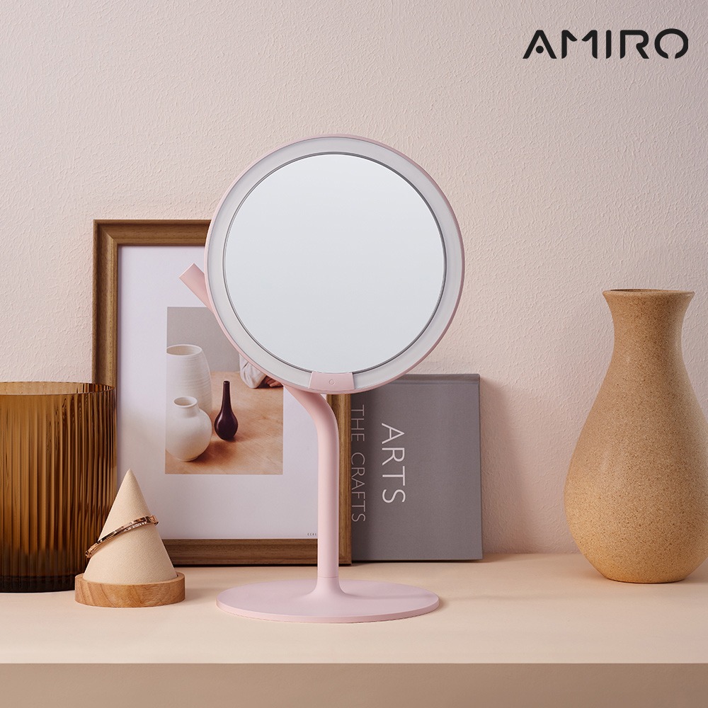 【AMIRO】Mate S 系列 LED高清日光化妝鏡/LED化妝鏡/補光鏡/化妝燈/觸控化妝鏡/化妝盒/彩妝鏡/補光燈-細節圖4