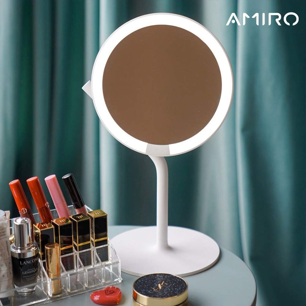 【AMIRO】Mate S 系列 LED高清日光化妝鏡/LED化妝鏡/補光鏡/化妝燈/觸控化妝鏡/化妝盒/彩妝鏡/補光燈-細節圖7