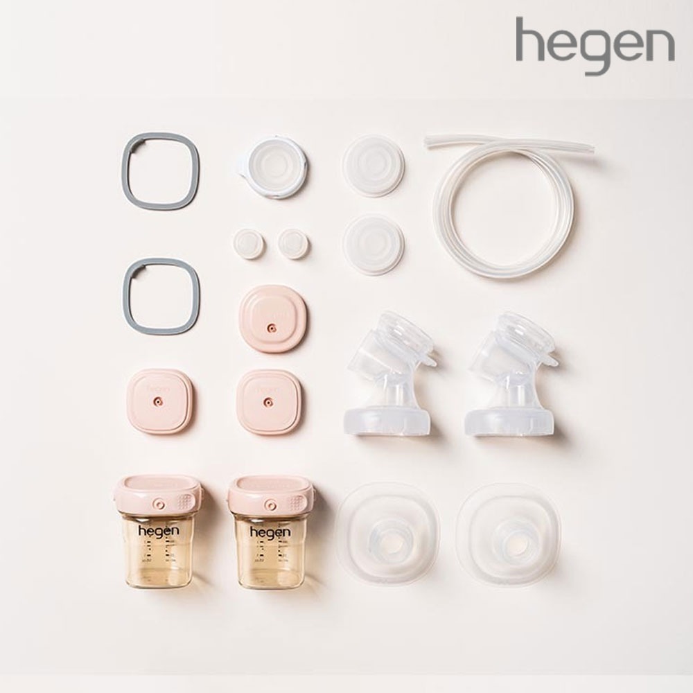 【Hegen】 電動擠乳器專用|集乳蓋&矽膠吸力膜 (SoftSqround™) 配件/集乳器/集乳罩/集乳蓋/吸乳罩-細節圖3