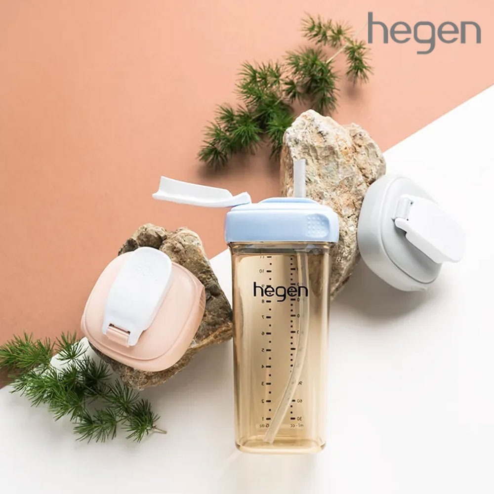 【Hegen】PCTO™ 輕飲時光PPSU方圓型寬口吸管杯 2.0 330ml 吸管杯/奶瓶/萬用瓶/寬口/奶嘴/萬用杯-細節圖4