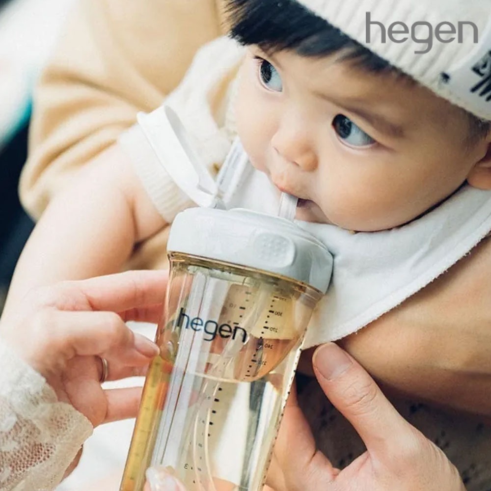 【Hegen】PCTO™ 輕飲時光PPSU方圓型寬口吸管杯 2.0 330ml 吸管杯/奶瓶/萬用瓶/寬口/奶嘴/萬用杯-細節圖6