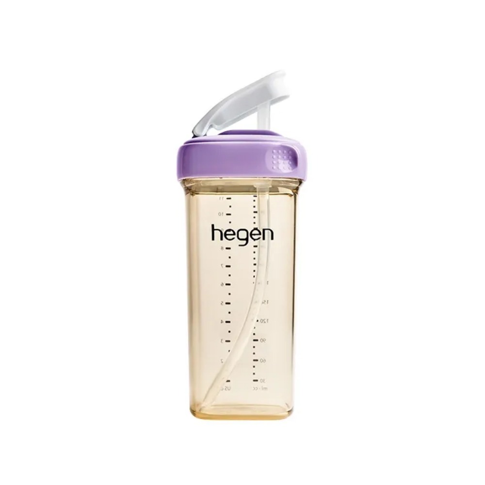 【Hegen】PCTO™ 輕飲時光PPSU方圓型寬口吸管杯 2.0 330ml 吸管杯/奶瓶/萬用瓶/寬口/奶嘴/萬用杯-細節圖8