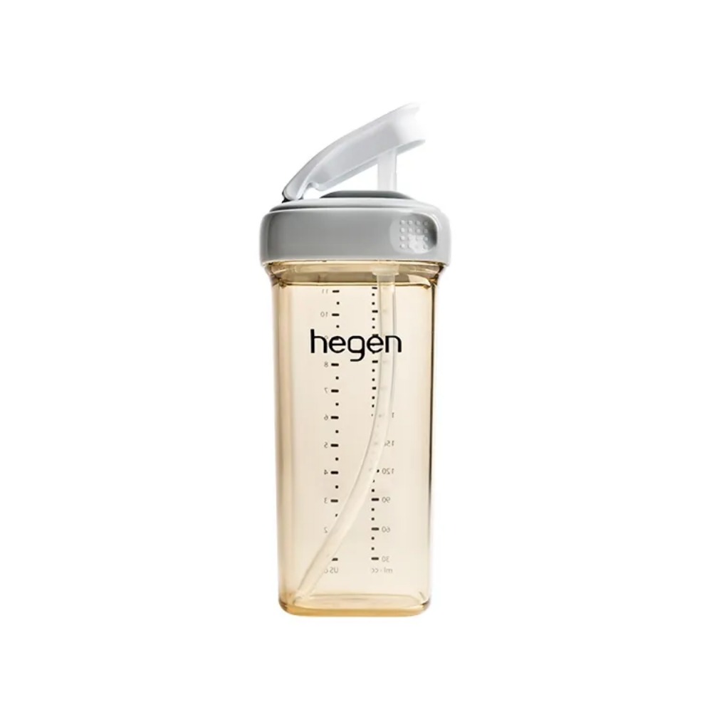 【Hegen】PCTO™ 輕飲時光PPSU方圓型寬口吸管杯 2.0 330ml 吸管杯/奶瓶/萬用瓶/寬口/奶嘴/萬用杯-細節圖9