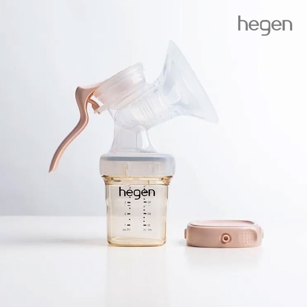 【Hegen】PCTO™ 優雅輕柔手動擠乳組 (SoftSqround™)  學飲杯/擠乳器/吸乳器/奶瓶/兒童水瓶-細節圖3