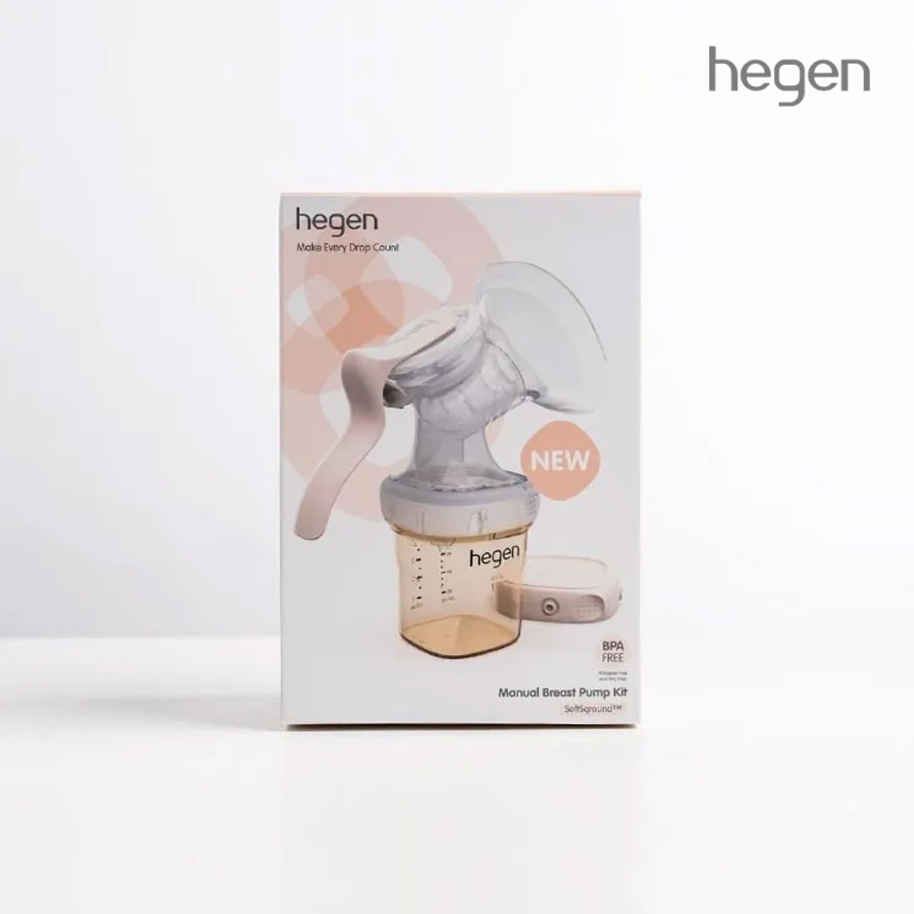 【Hegen】PCTO™ 優雅輕柔手動擠乳組 (SoftSqround™)  學飲杯/擠乳器/吸乳器/奶瓶/兒童水瓶-細節圖4