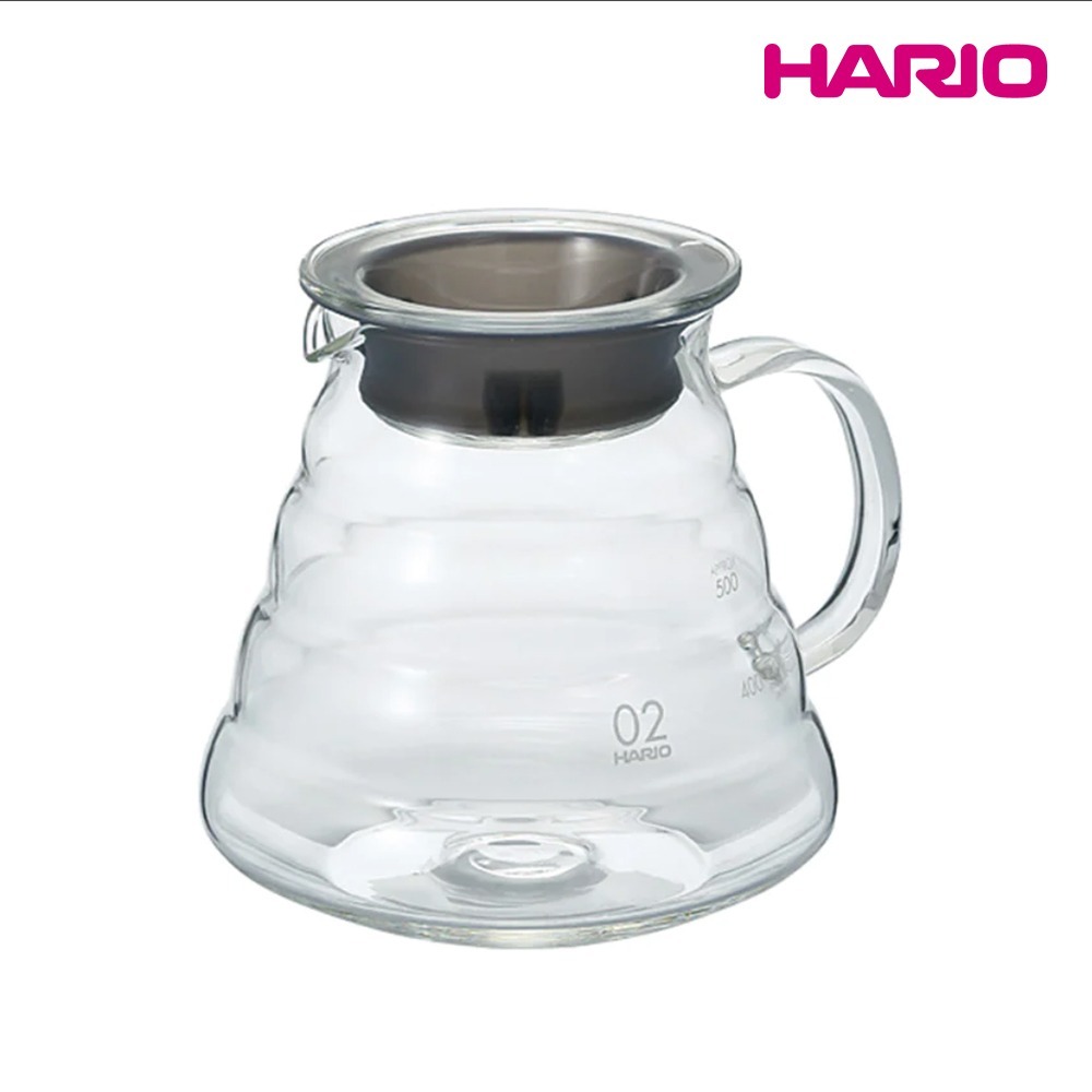 【HARIO】W60磁石濾杯豪華組(濾杯+V60雲朵02玻璃分享壺600ml+matrix V型濾紙02白色100入)-細節圖3