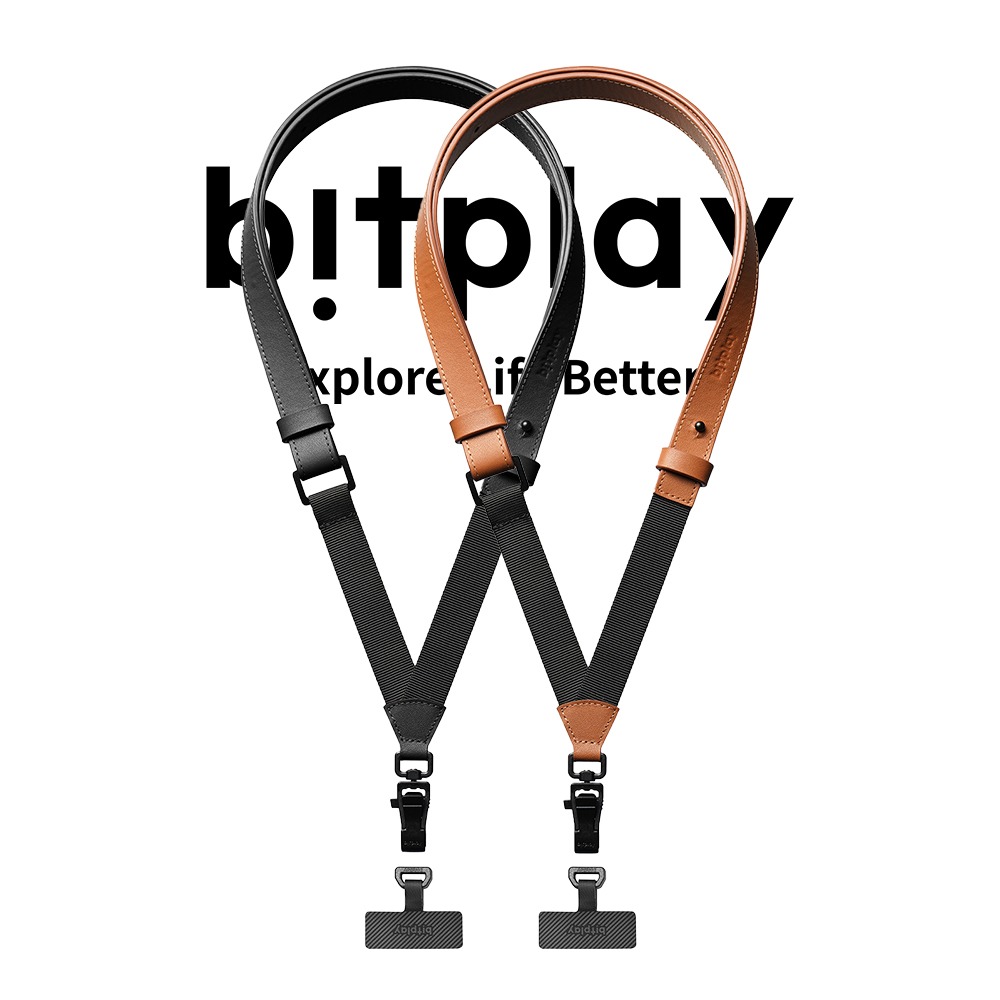 bitplay Leather Strap 皮革多工背帶(含掛繩通用墊片）/手機殼/掛繩/皮革/納帕皮-細節圖4