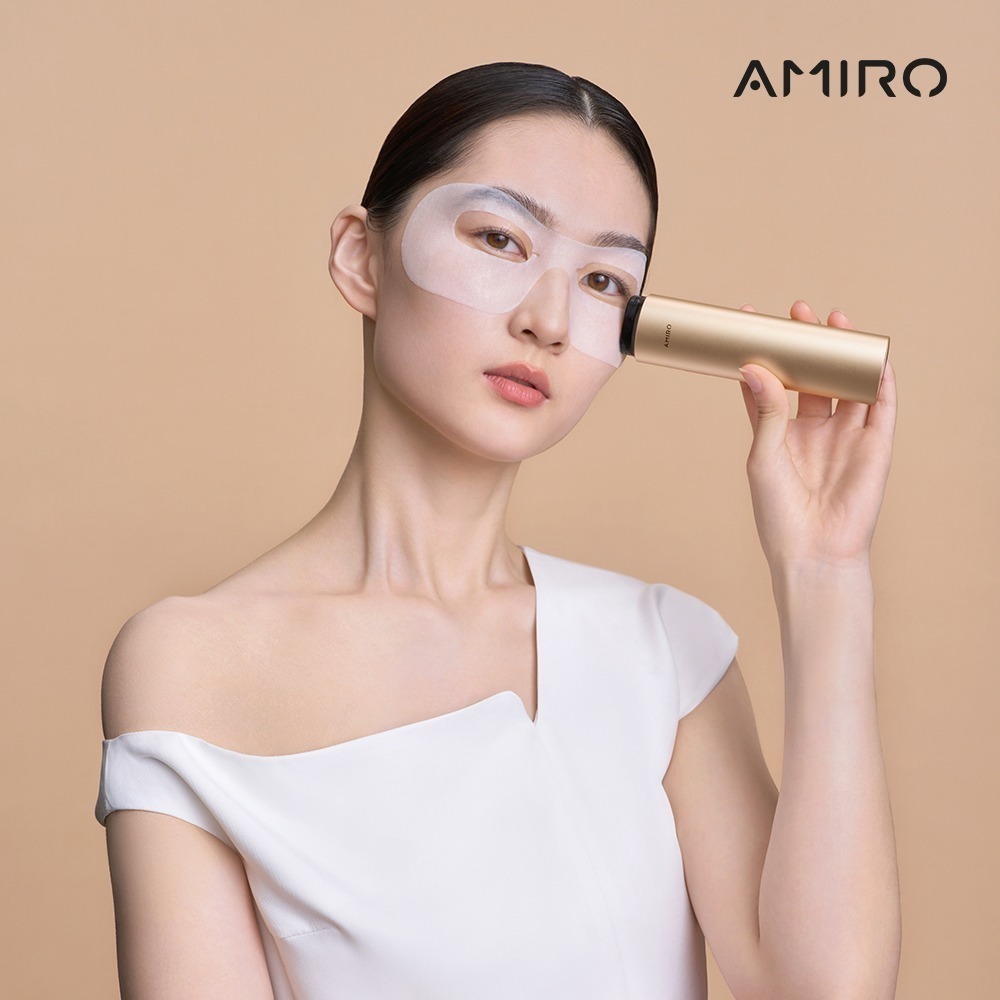 AMIRO 時光機 拉提美容儀 R3 TURBO - 流沙金 + 保濕柔嫩精華凝膠 5入(導入儀/淡化細紋/緊緻/美白-細節圖6