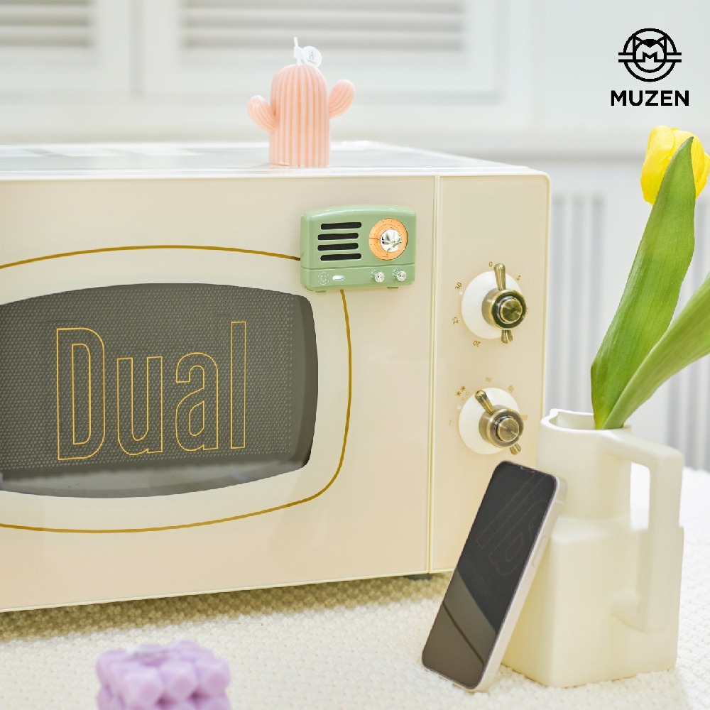 MUZEN OTR Sticker 貼貼磁吸式共振藍牙喇叭-/藍牙音響/音箱/貓王/經典復古/超薄/家庭劇院/節日-細節圖4