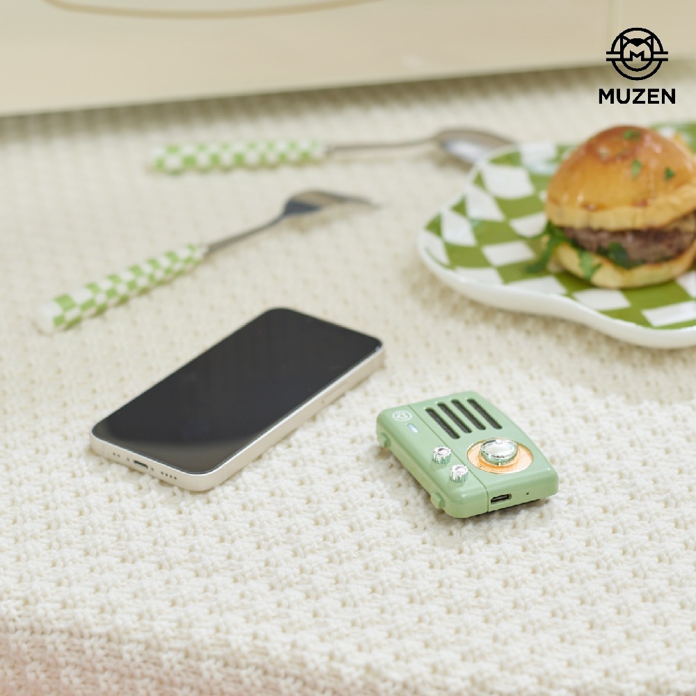 MUZEN OTR Sticker 貼貼磁吸式共振藍牙喇叭-/藍牙音響/音箱/貓王/經典復古/超薄/家庭劇院/節日-細節圖5