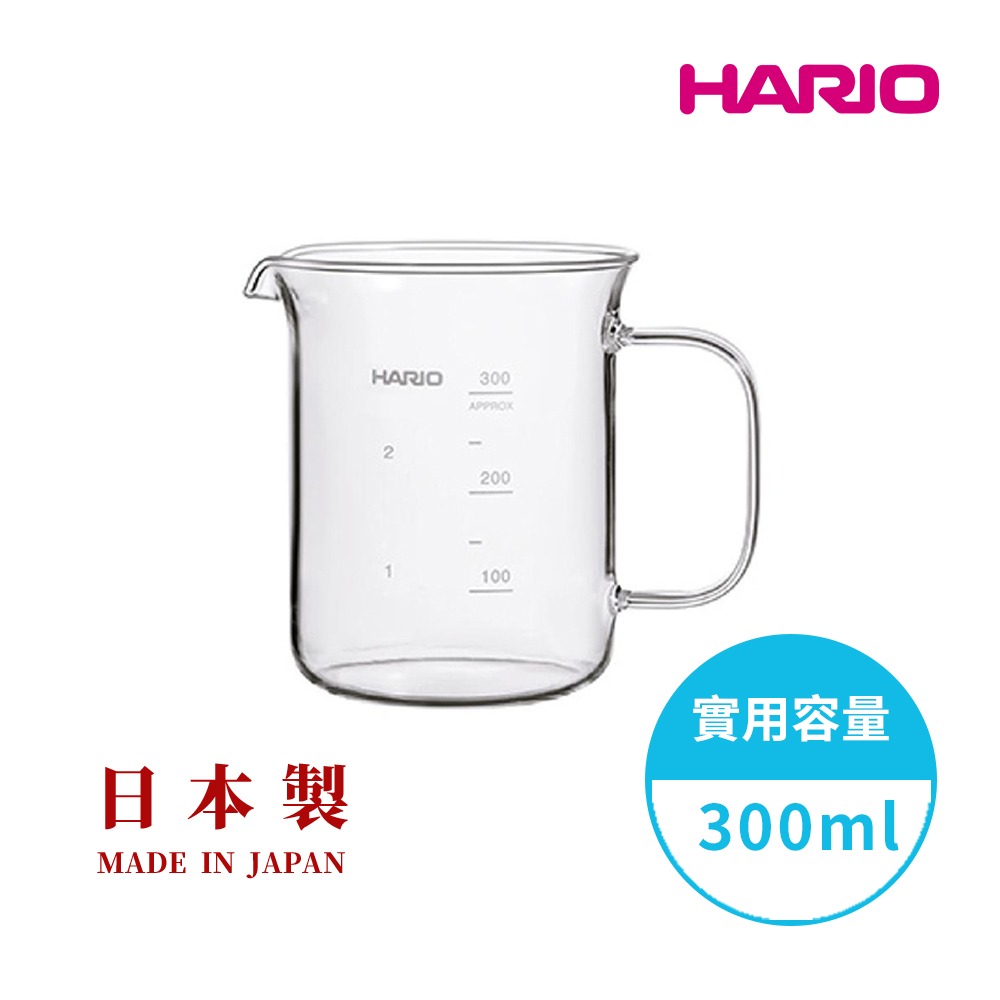 【HARIO V60】白色磁石濾杯02+經典燒杯咖啡壺300ml 套裝組 /V型濾杯/玻璃分享壺/日本製/耐熱玻璃/量-細節圖3