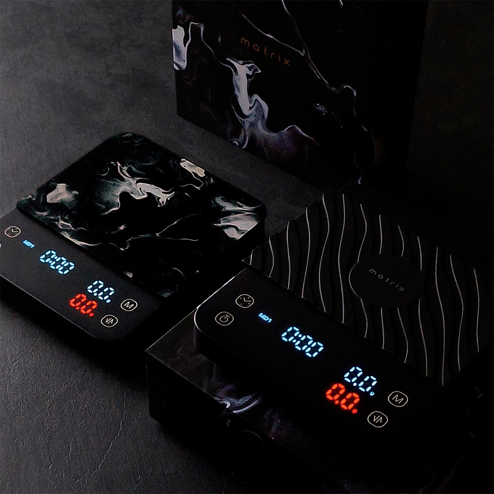 【Matrix】M1 PRO 小智義式手沖LED觸控雙顯咖啡電子秤+【風味探勘計劃】探險者咖啡豆盲盒/ADcafe-細節圖5