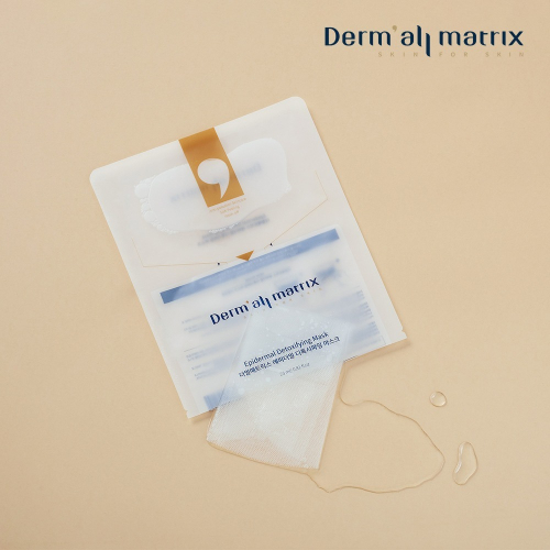 【Dermall Matrix】韓國ED毛孔深層潔淨煥膚精華凝膠面膜 -盒裝4入(23ml/片)/清潔/嫩白/去角質