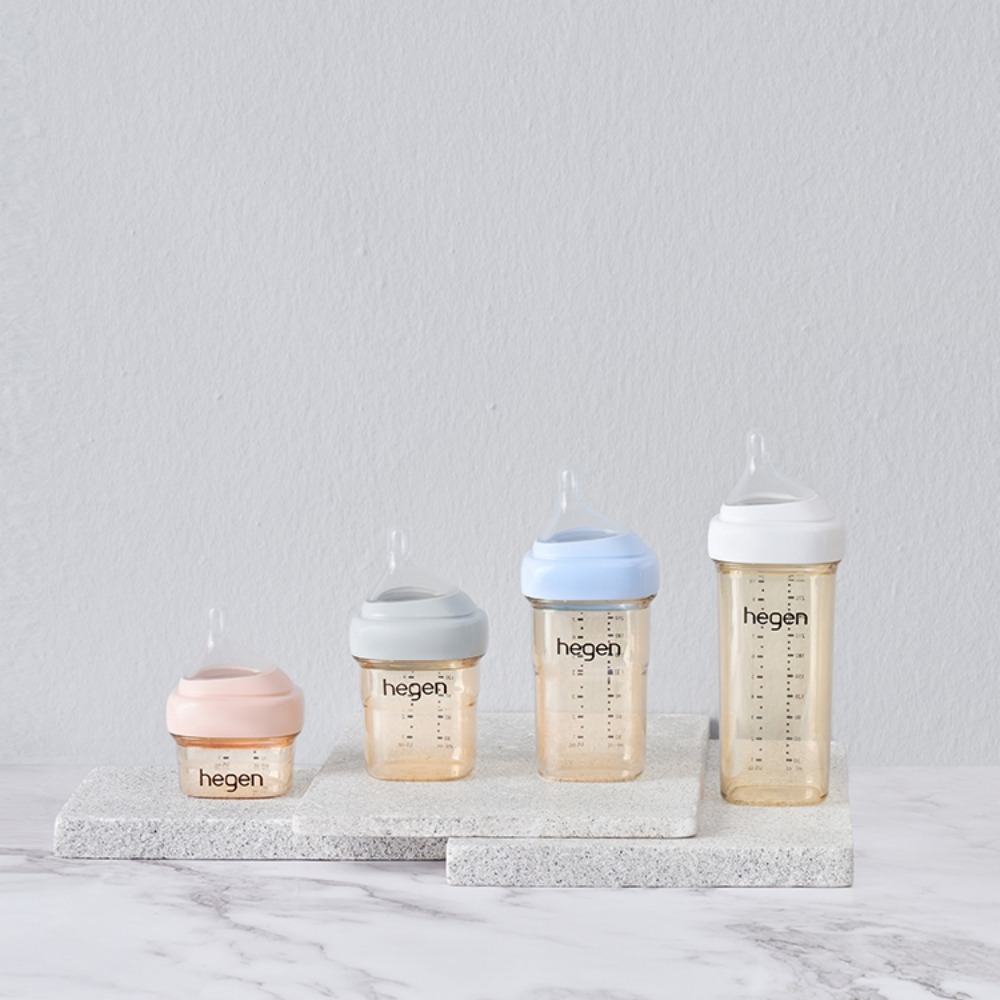 【hegen】金色奇蹟PPSU多功能方圓型寬口奶瓶 150ml - 漾紫/母嬰用品/新生禮/月子中心/月嫂/蒸汽消毒-細節圖10