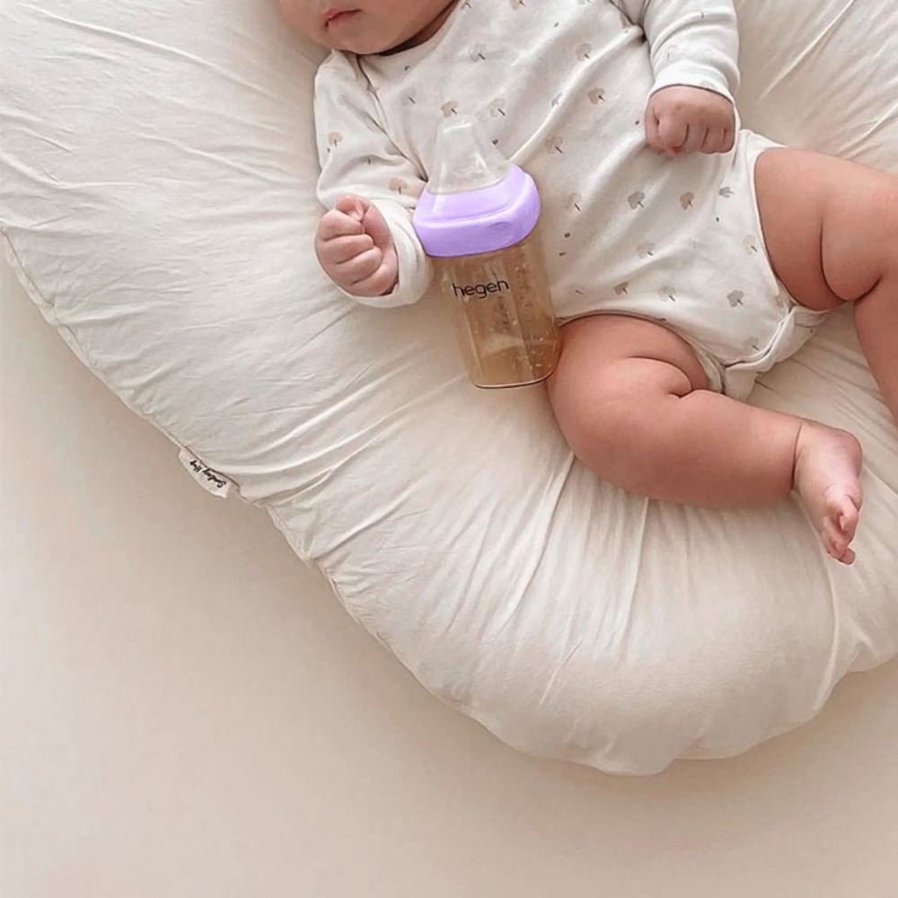 【hegen】  金色奇蹟PPSU多功能方圓型寬口奶瓶 330ml - 沁藍、嫣粉、漾紫-細節圖10